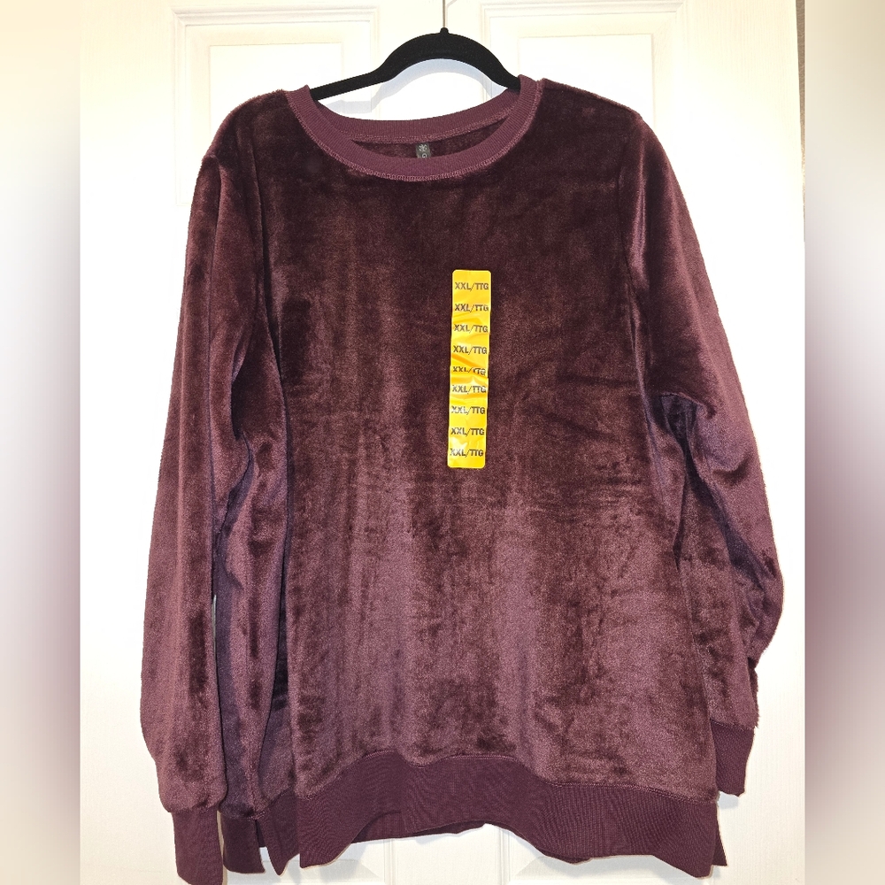 Gaiam Velour Sweater